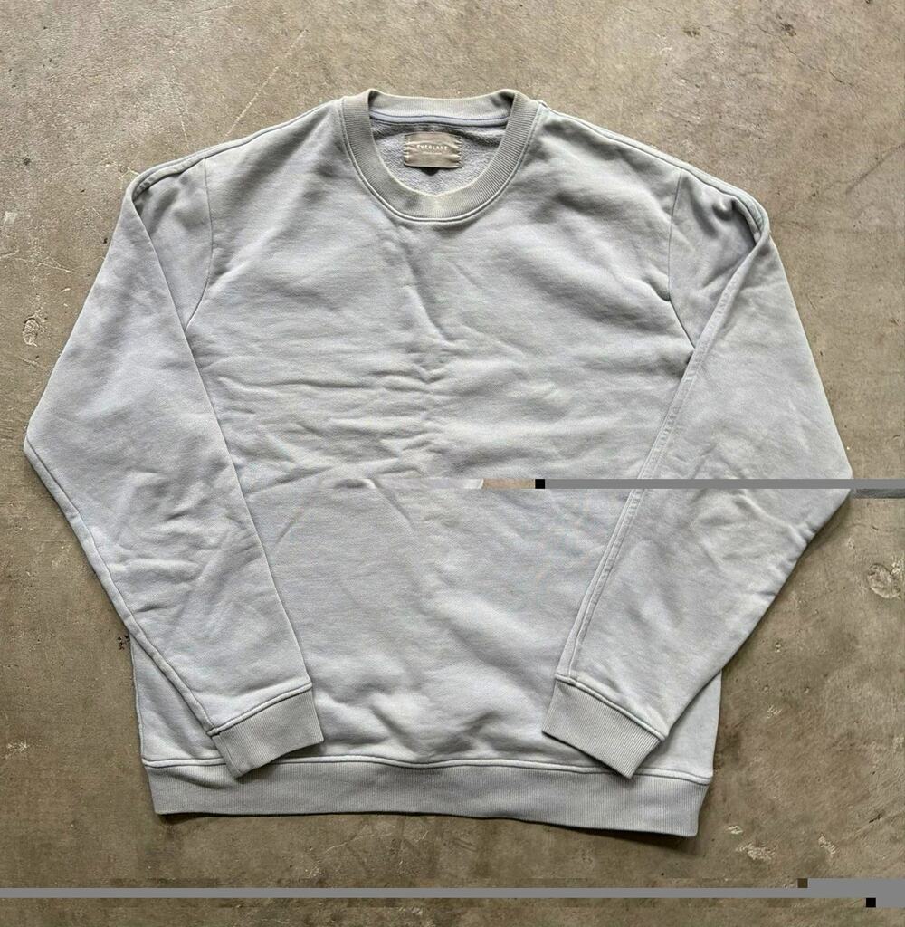 Everlane Cotton Fleece Crewneck Sweatshirt Gray Men’s Regular Long Sleeve